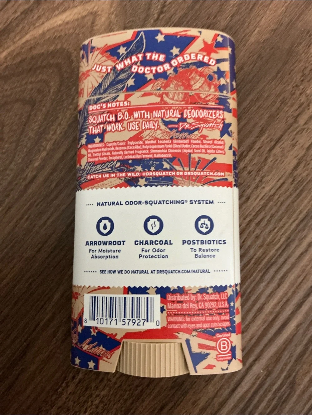 Men’s Invisible Solid Deodorant & Lip Balm Bundle